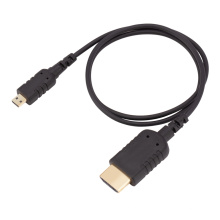 Winkelmikro -HDMI zum HDMI -Kabeladapter